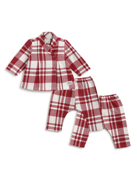 Pre-Order: Unisex Jolly Good Flexi Kimono - Red