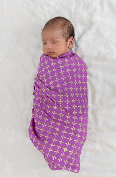 Pre-Order: Unisex Swaddle-Purple