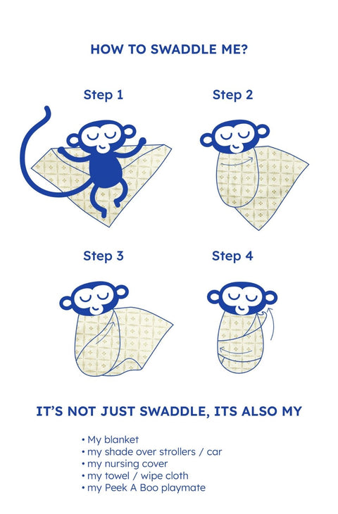 Pre-Order: Unisex Swaddle-Cream