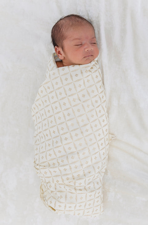 Pre-Order: Unisex Swaddle-Cream