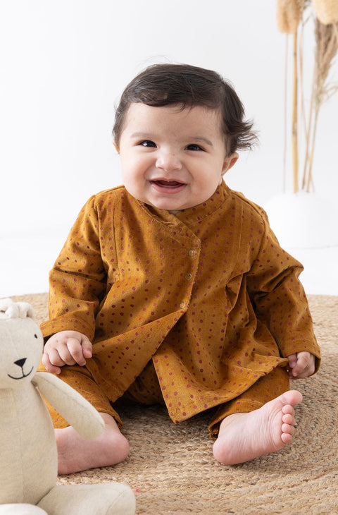 Pre-Order: Unisex Winter Wonder Flexi Kimono - Yellow