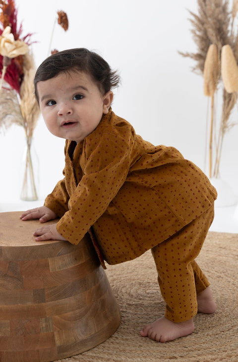 Pre-Order: Unisex Winter Wonder Flexi Kimono - Yellow