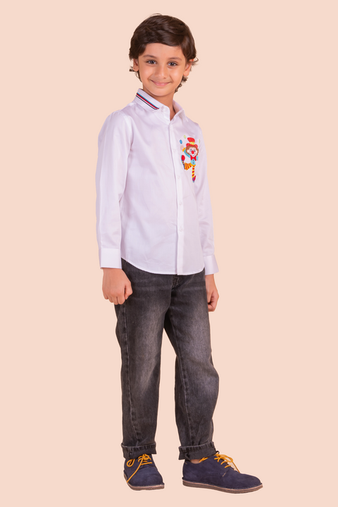 Pre-Order: Joker Embroidered Shirt