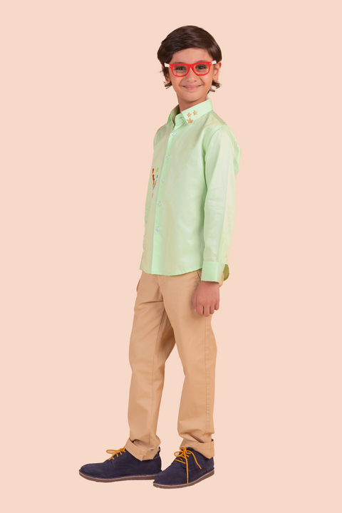 Pre-Order: Shirt with  Joker Embroidery