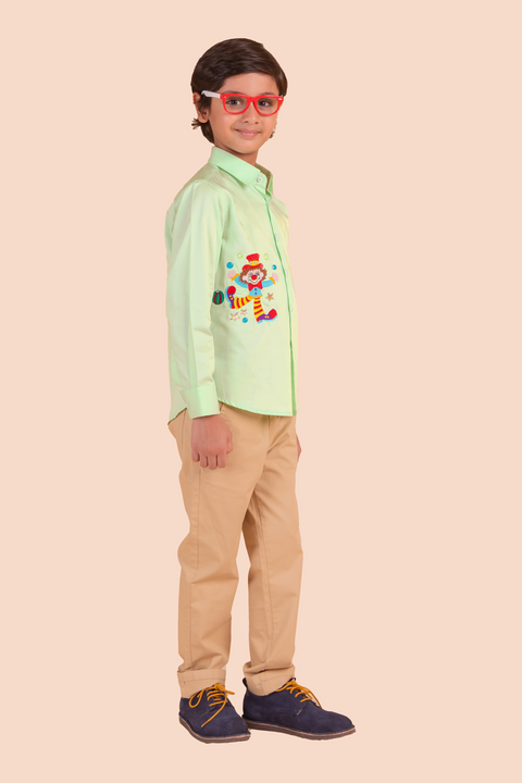 Pre-Order: Shirt with  Joker Embroidery