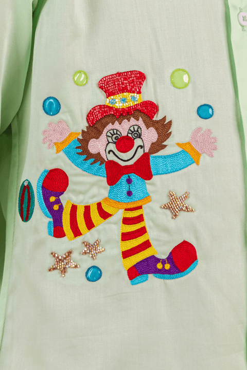 Pre-Order: Shirt with  Joker Embroidery