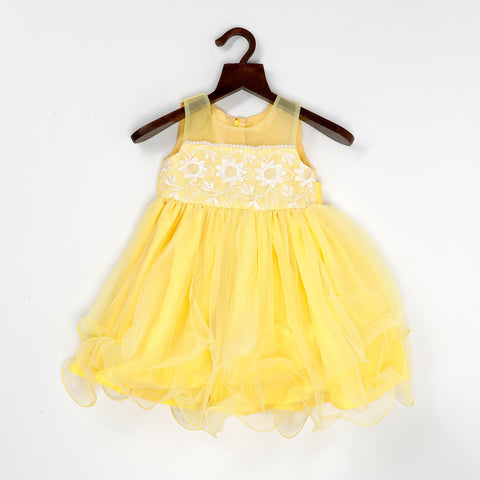 Pre-Order: Yellow Baby Dress Set
