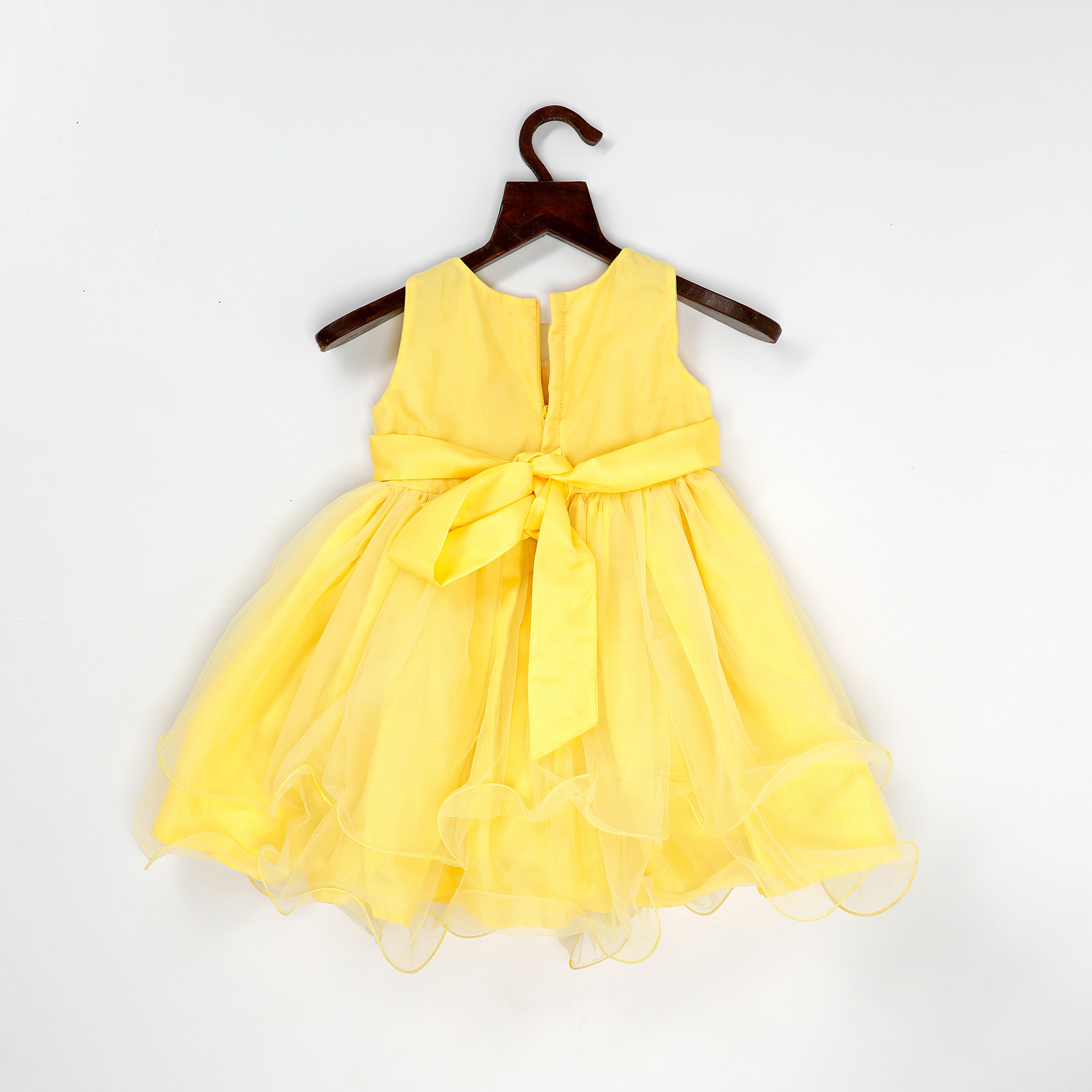 Pre-Order: Yellow Baby Dress Set– Peonyy Kids