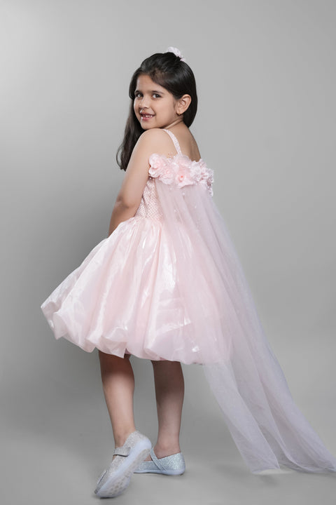 Pre-Order: Tissue Dress With A Trail At The Back