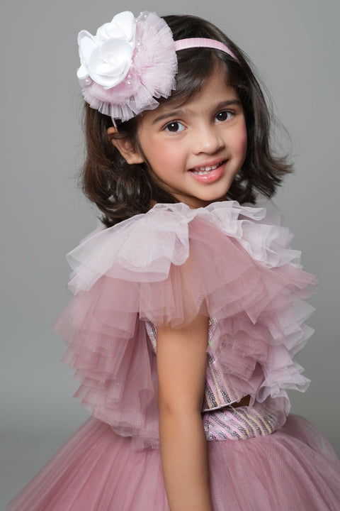 Pre-Order: Sequin Top And Skirt Set