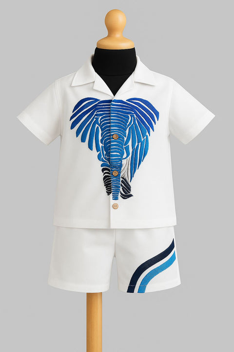 Pre-Order: Blue Jambo Elephant Co-Ord Set