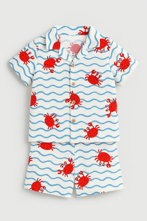 Pre-Order: Crabby Waves Co-Ord Set