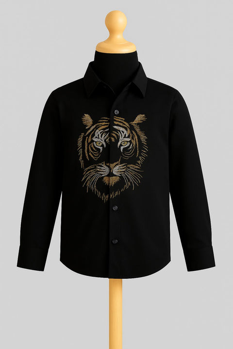 Pre-Order: Tiger Black Shirt