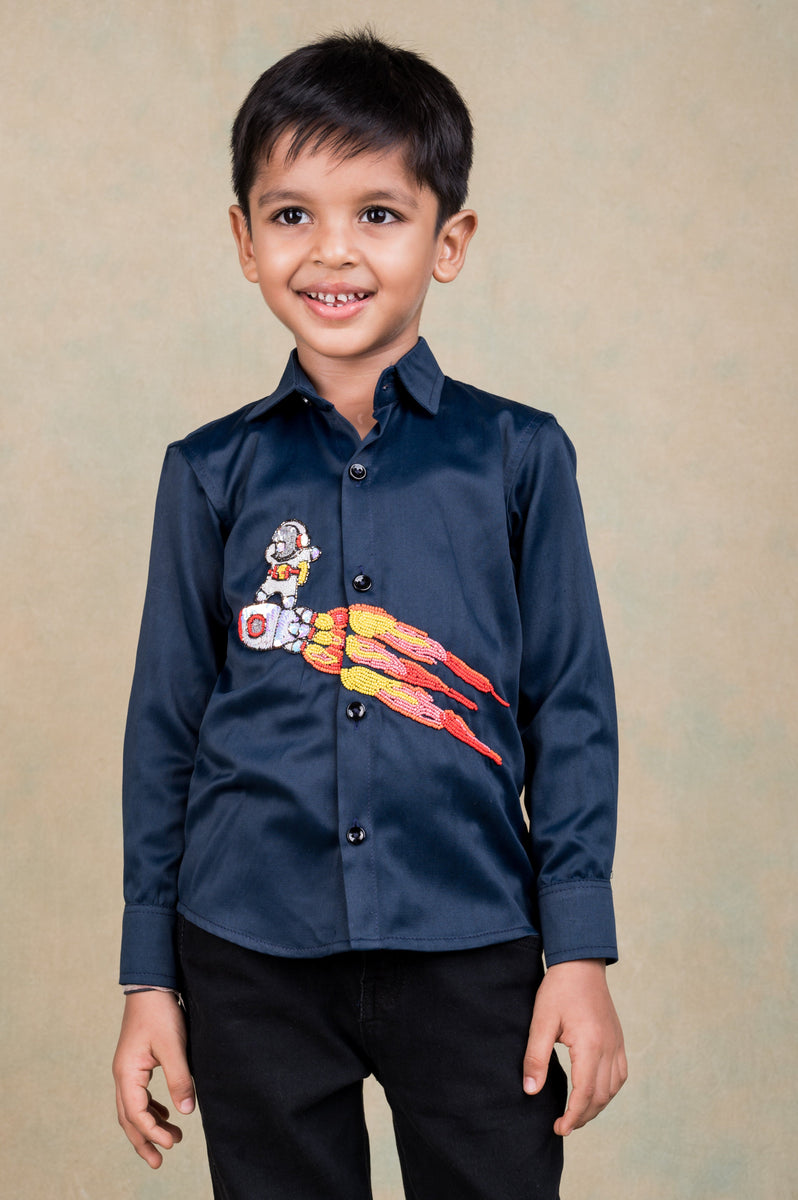 Pre-Order: Rocketry Rendezvous Shirt– Peonyy Kids