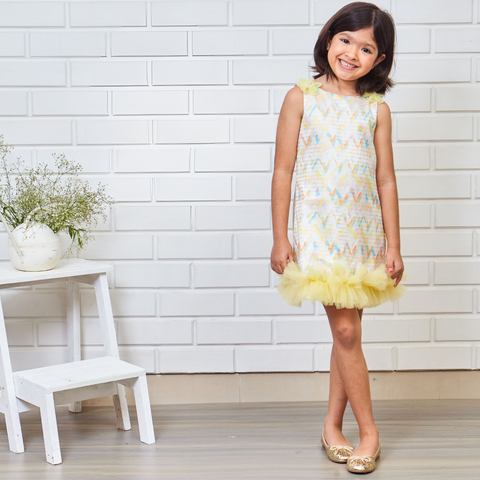 Pre-Order: Rainbow Aline Dress
