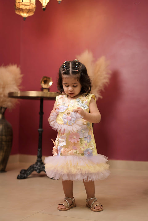 Pre-Order: Lavender & Yellow dress