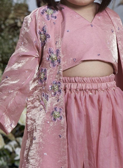 Pre-Order: Baby Pink Jacket Set