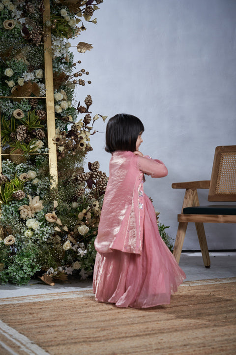 Pre-Order: Baby Pink Jacket Set