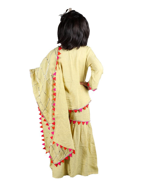 Sharara Set with Gota Zal Dupatta