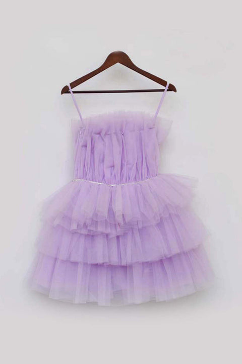 Pre-Order: Lilac Net Frock