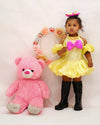 Pre-Order: Yellow Balloon Dress with Bow