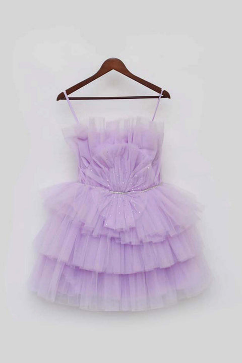 Pre-Order: Lilac Net Frock