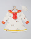 Sailor Bow Dress with Matching mask