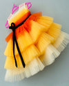 Pre-Order: Yellow/Orange Layered Dress