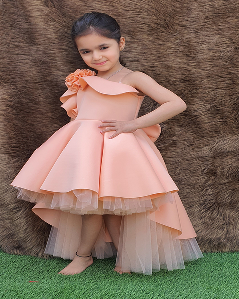 Pre-Order: Rose Hi low Dress