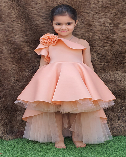 Pre-Order: Rose Hi low Dress