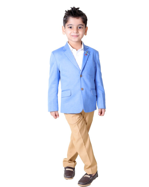 Pre-Order: Blue Blazer with Elbow Patch