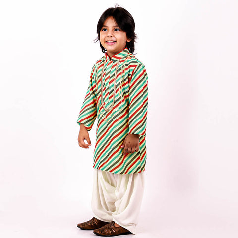 Pre-Order: Leheriya Kurta Patiala