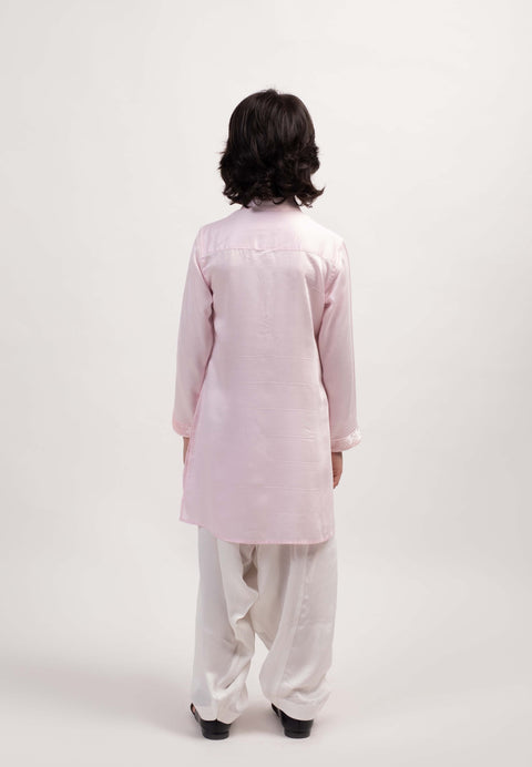 Pre-Order: Pastel pink kurta set