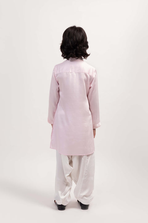 Pre-Order: Pastel pink kurta set