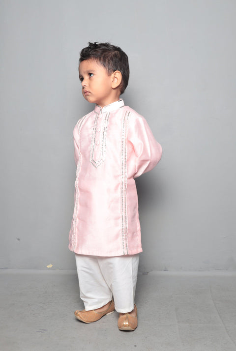 Pre-Order: Pink Kurta And Pyjama