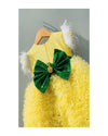 Pre-Order: Yellow Monogram Flamingo Theme Dress