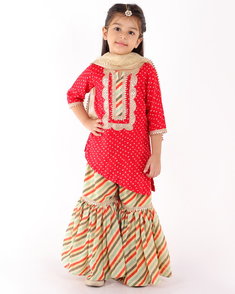 Pre-Order: Lehariya Bandhej Sharara