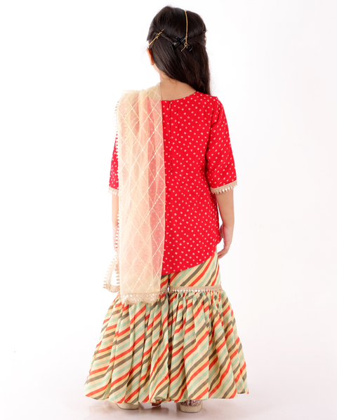 Pre-Order: Lehariya Bandhej Sharara