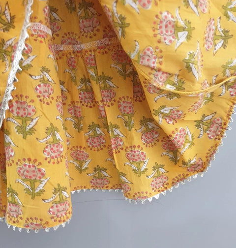 Pre-Order: Mustard Yellow  Cotton Dress