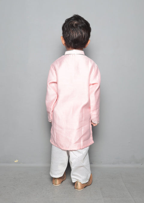 Pre-Order: Pink Kurta And Pyjama
