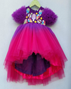 Pre-Order: Purple Pink High Low Candy Dress
