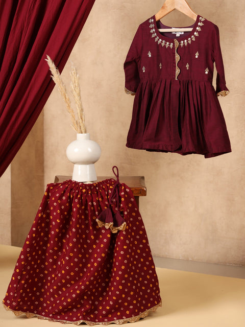 Pre-Order: Perfect Ethnic Top and Skirt Set for Every Festives