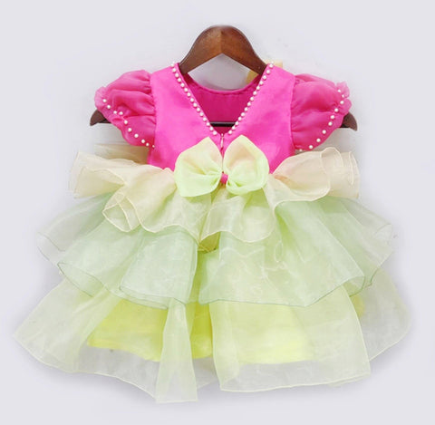 Pre-Order: Organza layered Frock