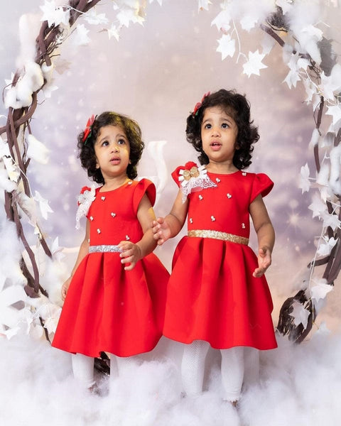 Pre-Order: Red Angel Dress