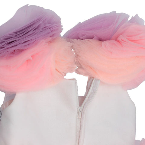 Pre-Order: Unicorn frilly Multicolour Dress