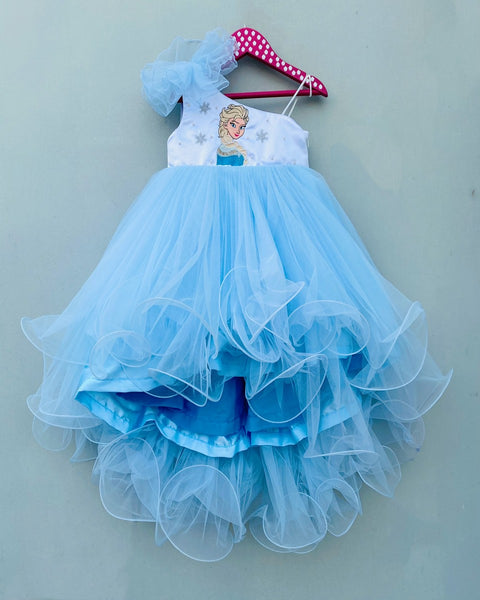 Pre-Order: One-Shoulder Elsa Dress