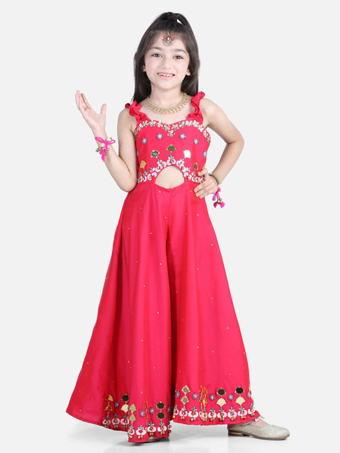 Pre-Order: Pink Handwork Jumpsuit