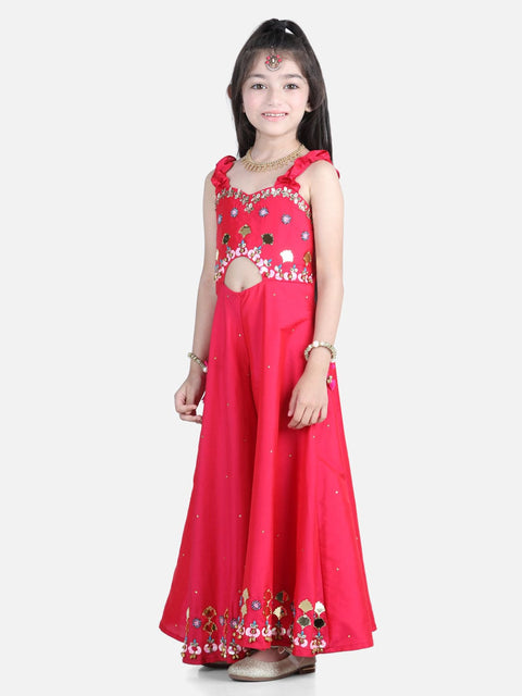 Pre-Order: Pink Handwork Jumpsuit