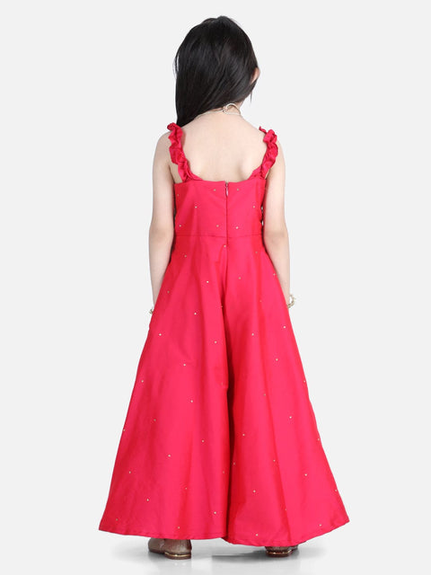 Pre-Order: Pink Handwork Jumpsuit