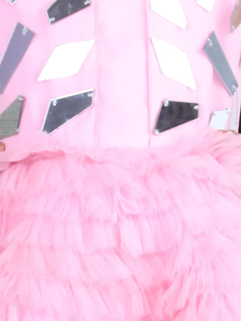 Pre-Order: Acrylic Pink Fairy Dress
